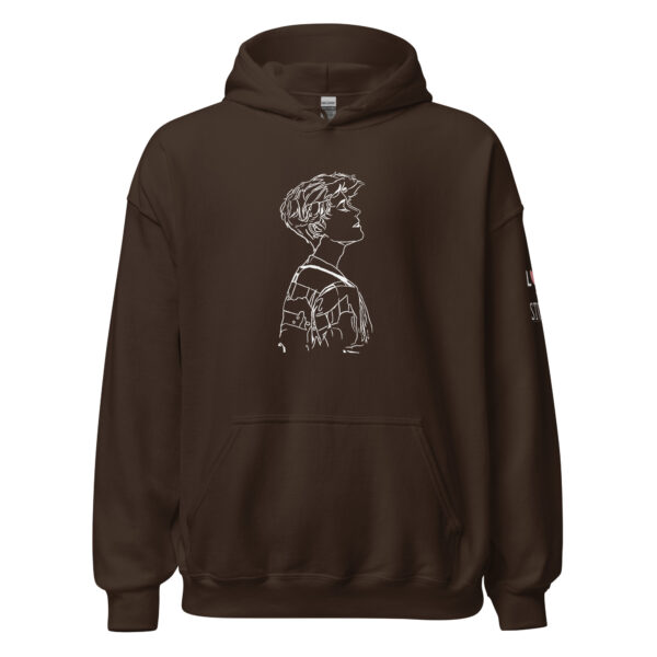 Unisex Hoodie - Love Sketch - Image 7