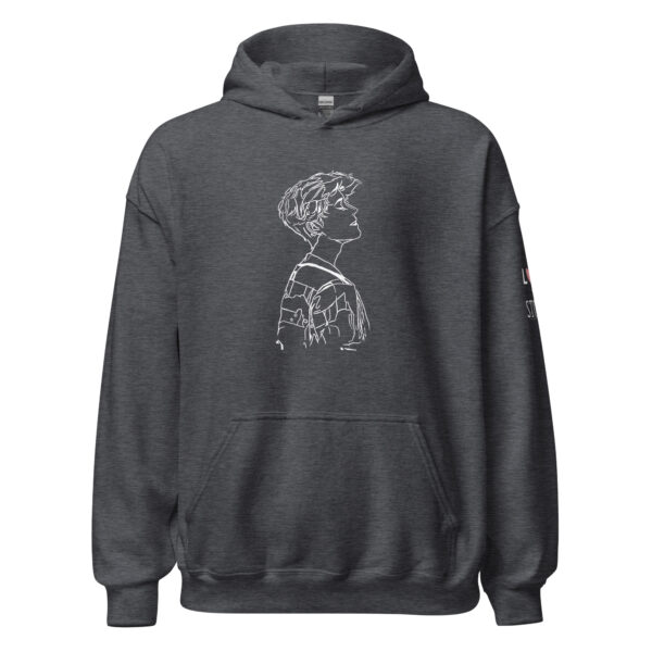 Unisex Hoodie - Love Sketch - Image 11