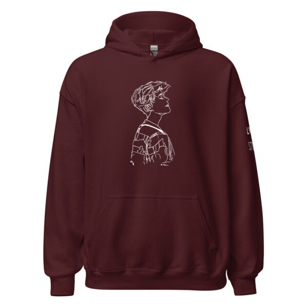 Unisex Hoodie - Love Sketch - Image 5