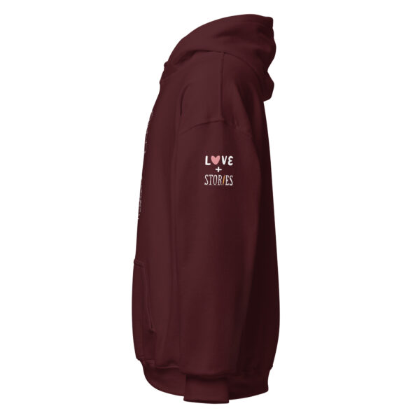 Unisex Hoodie - Love Sketch - Image 6