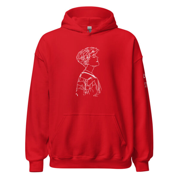 Unisex Hoodie - Love Sketch - Image 9