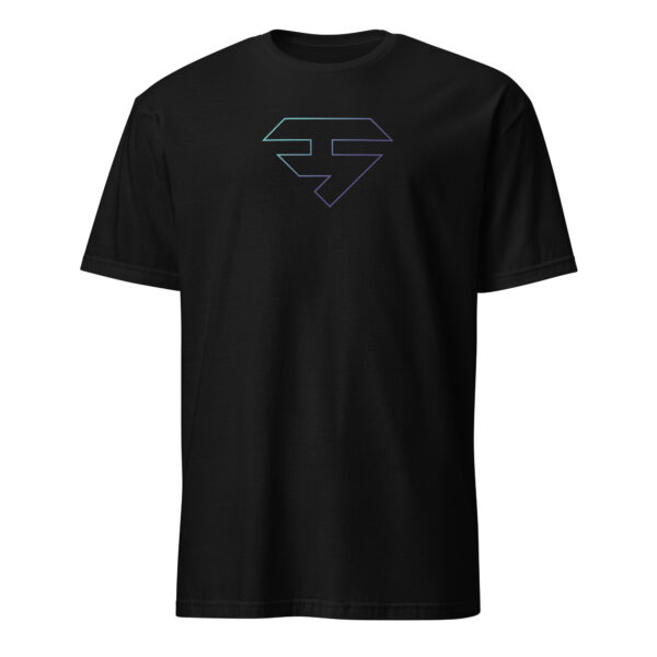 Short-Sleeve Unisex T-Shirt - Logo (Gradient Stroke)