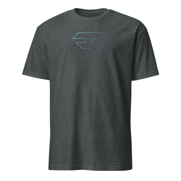 Short-Sleeve Unisex T-Shirt - Logo (Gradient Stroke) - Image 9