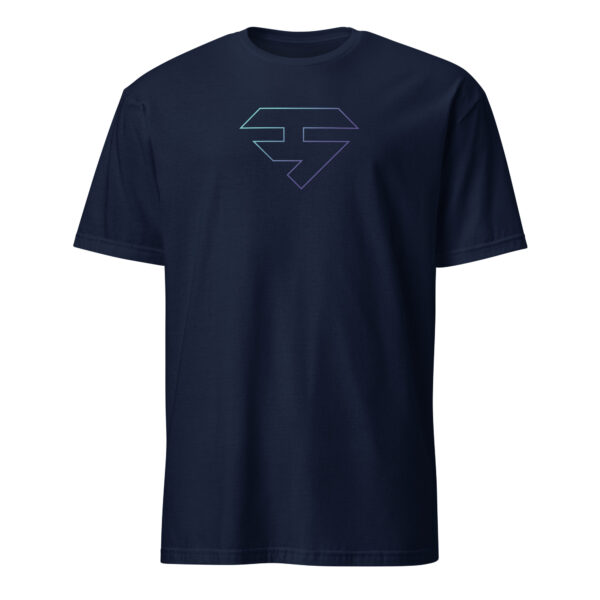 Short-Sleeve Unisex T-Shirt - Logo (Gradient Stroke) - Image 5