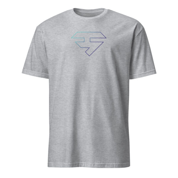 Short-Sleeve Unisex T-Shirt - Logo (Gradient Stroke) - Image 17