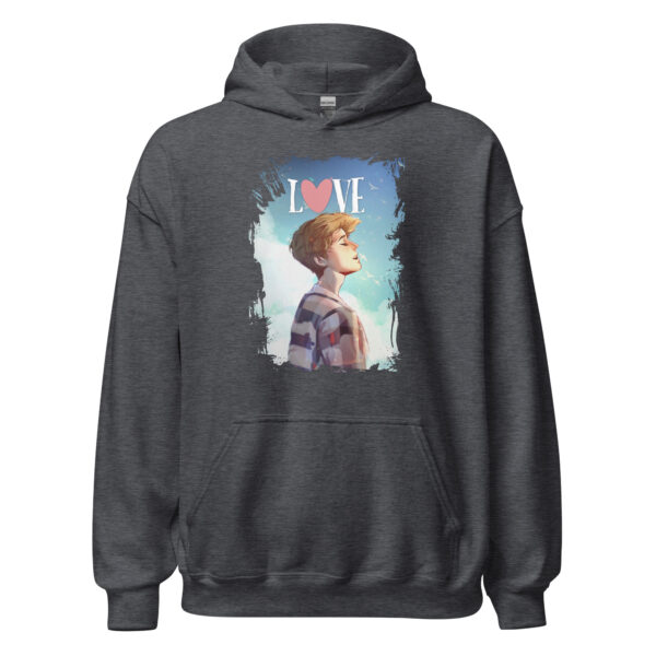 Unisex Hoodie - Love - Image 5
