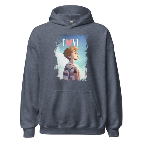 Unisex Hoodie - Love - Image 7