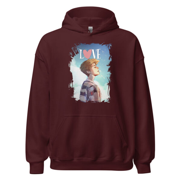 Unisex Hoodie - Love - Image 3