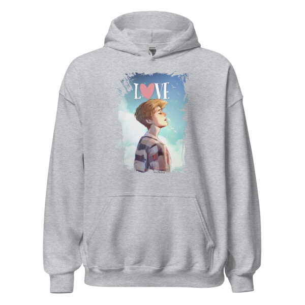 Unisex Hoodie - Love - Image 8