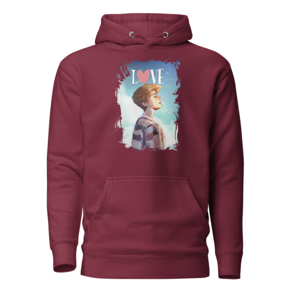 Premium Love Hoodie - Image 3